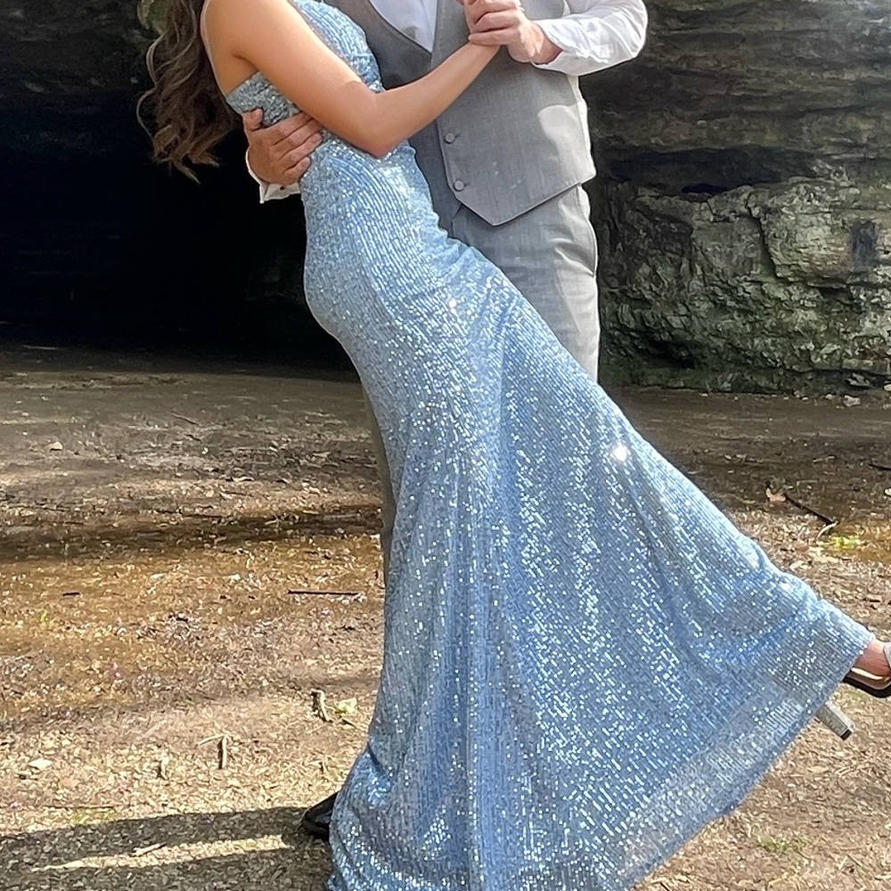 Prom / Formal Light Blue Dress